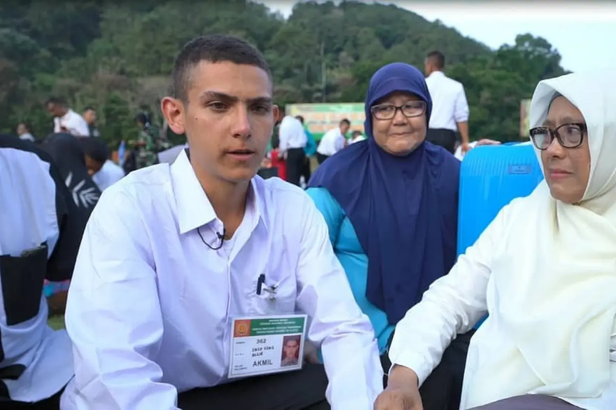 Begini Potret Enzo Zens Allie, Pemuda Keturunan Prancis yang Lolos Masuk Akmil