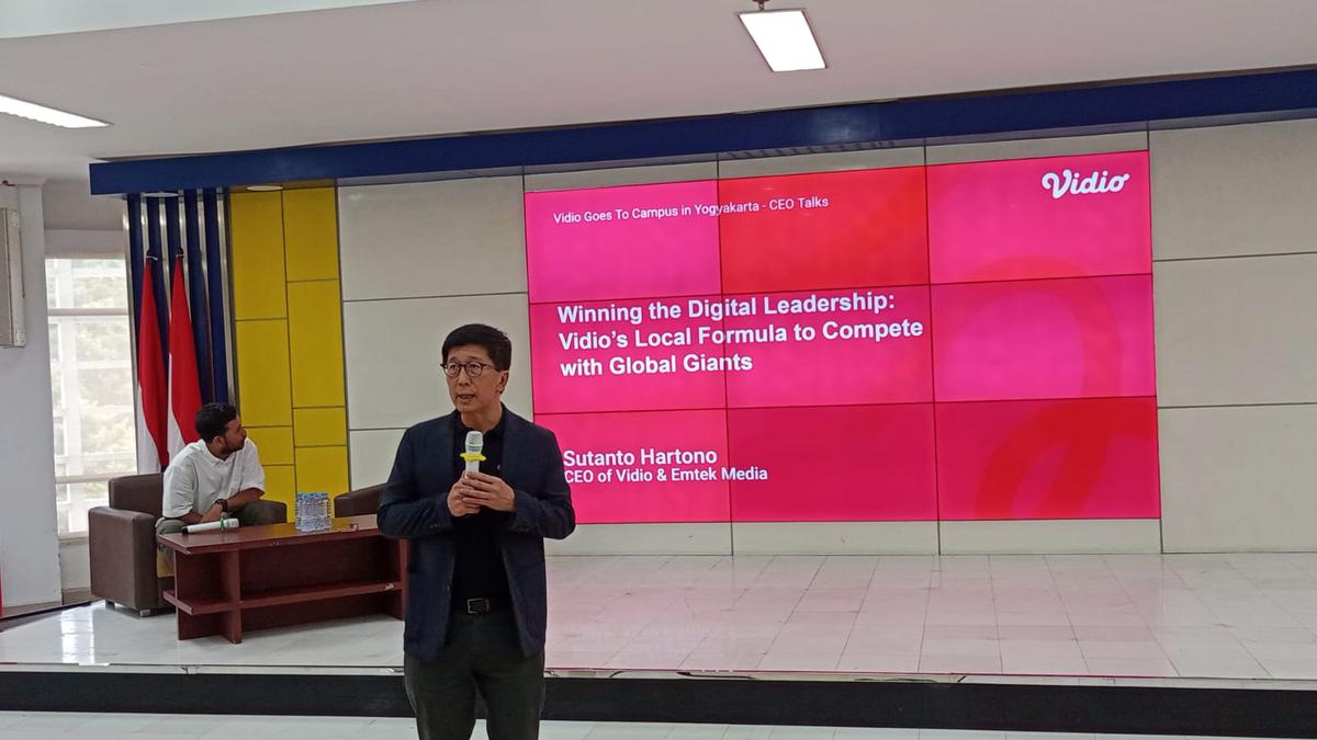 CEO Vidio Sutanto Hartono Tekankan Pentingnya Kuasai AI di Industri Kreatif Saat ini