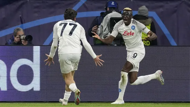 Foto: Napoli Jegal Tuan Rumah Eintracht Frankfurt pada Laga Leg Pertama 16 Besar Liga Champions 2022/2023