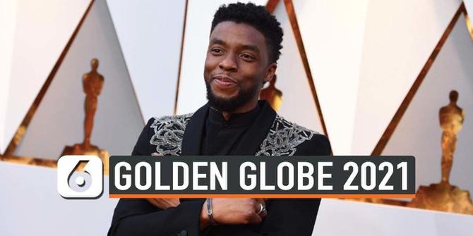 VIDEO: Chadwick Boseman Jadi Aktor Terbaik Golden Globe 2021