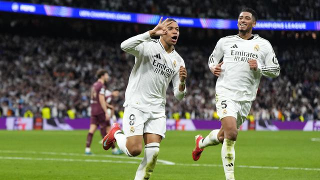 Kylian Mbappe, Real Madrid vs Man City, Liga Champions