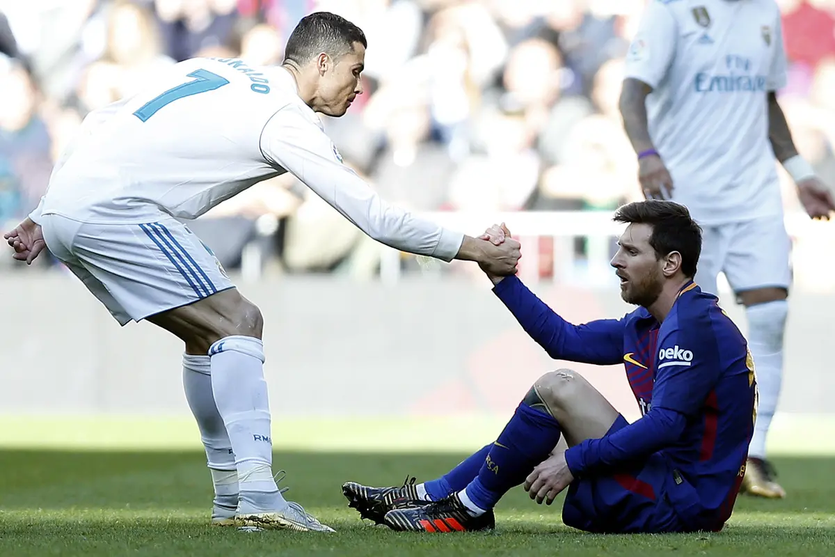 Cristiano Ronaldo dan Lionel Messi - Real Madrid vs Barcelona