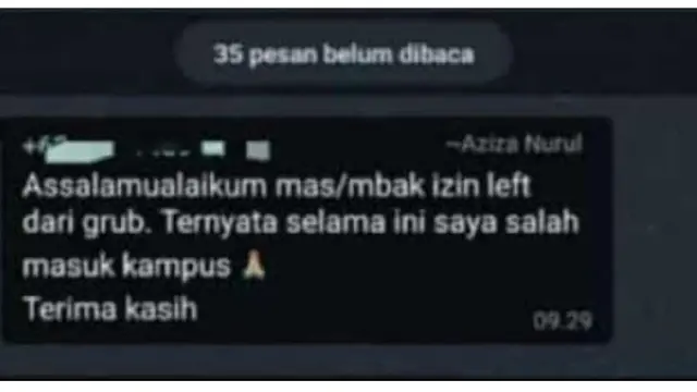 6 Momen Lucu Mahasiswa Salah Masuk Grup Kampus Ini Bikin Geleng Kepala