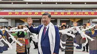 Langka, Presiden China Xi Jinping Kunjungi Tibet
