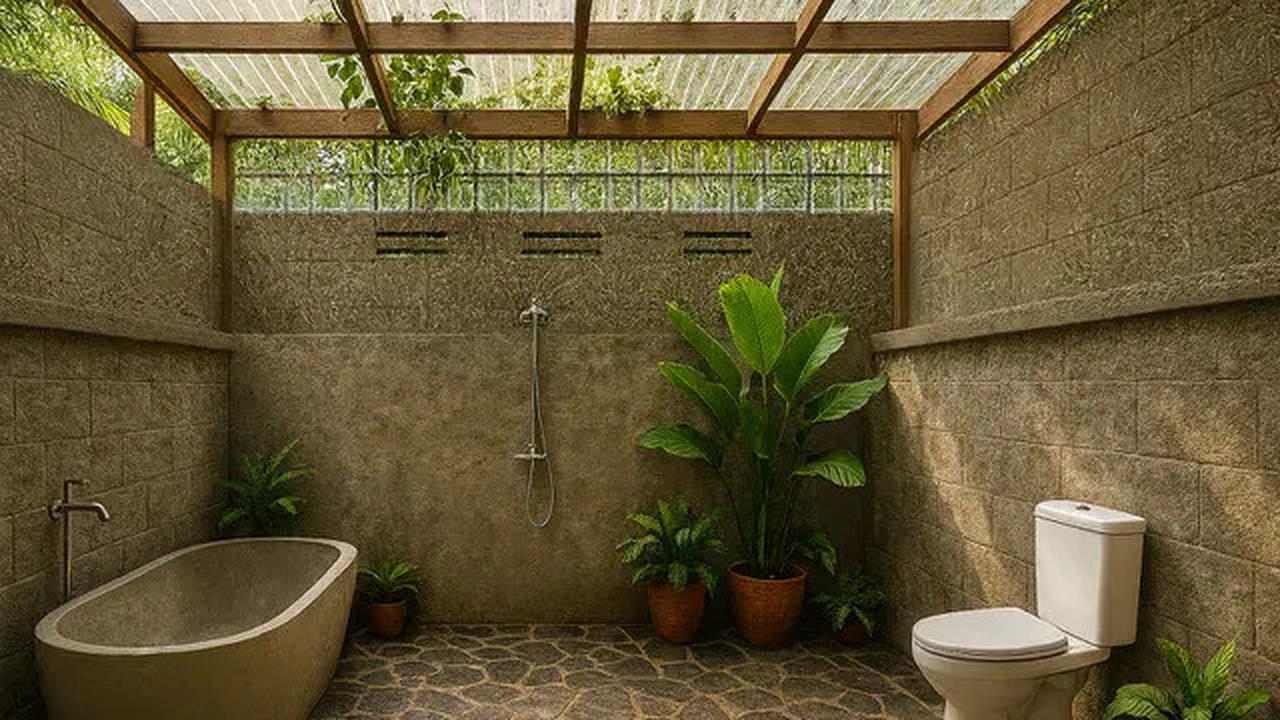 9 Model Kamar Mandi dan WC Sederhana di Kampung, Jadi Inspirasi Toilet Nyaman