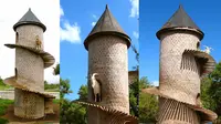 Di Portugal terdapat menara khusus untuk kambing. Menara ini berfungsi untuk melindungi habitat dan kambing Maroko dari kepunahan. (Foto: Amusing Planet)