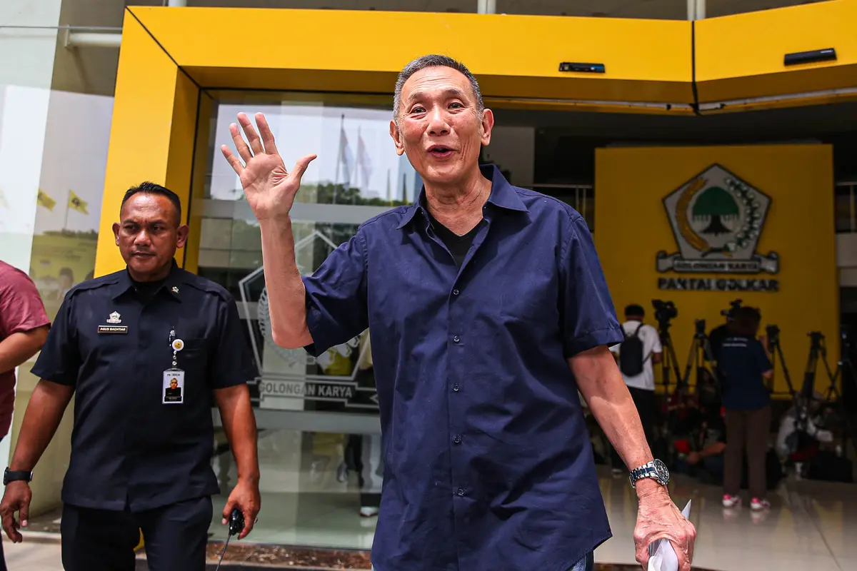 Datangi DPP Partai Golkar, Jusuf Hamka Serahkan Surat Pengunduran Diri