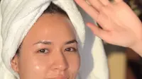 Intip Potret Raisa Tanpa Makeup, Tampil Glowing dan Fresh Bak Remaja