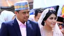 Pasangan pengantin baru Kahiyang Ayu dan Bobby Nasution akan menggelar pesta pernikahannya lagi. Kali ini berlangsung di kampung halaman Bobby di Medan, Sumatera Utara. (Deki Prayoga/Bintang.com)