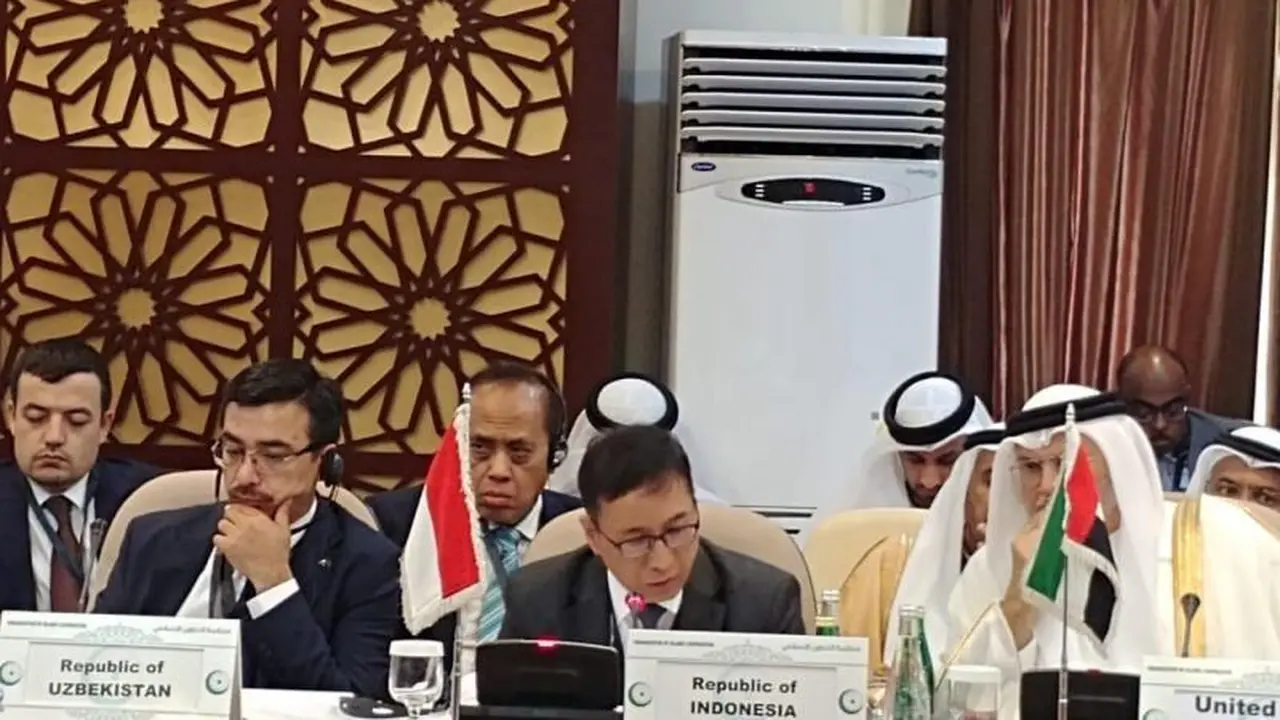 OIC Ministerial Meeting salah satunya dengan Arab Saudi. (Antara)
