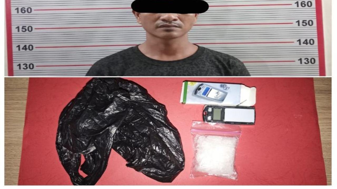 Polsek Banjarmasin Selatan Ungkap Penangkapan Sabu 24,68 Gram Siap Edar