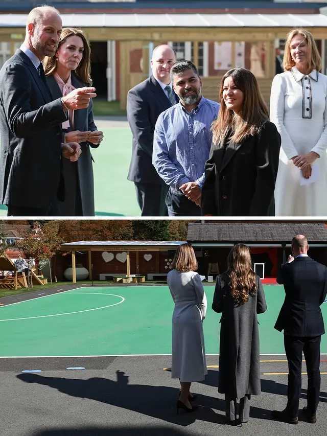 Kate Middleton dan Pangeran William Kenakan Gelang Serasi yang Diberikan kepada Mereka Saat Kunjungan Emosional