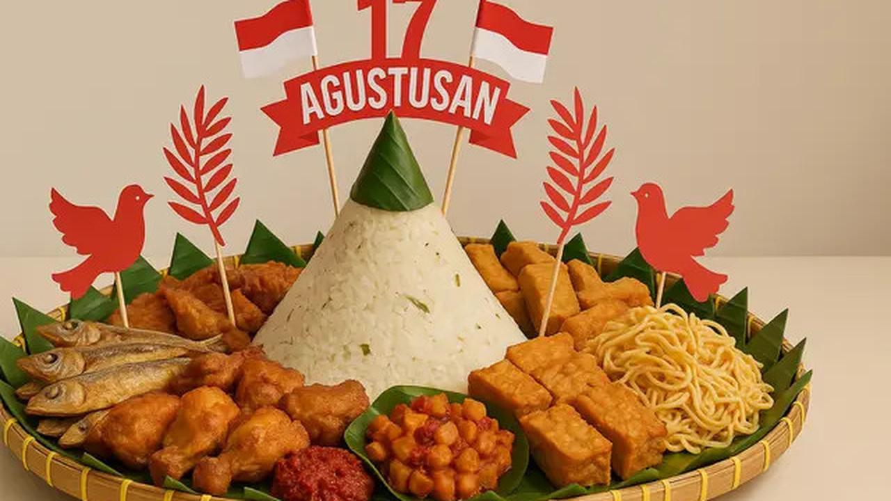 8 Ide Isi Tumpeng 17 Agustusan yang Unik dan Kreatif, Bukan Cuma Nasi Kuning