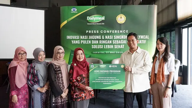 PT Hoki Distribusi Niaga (Topikoki Group) melalui brand Dailymeal menginisiasi Hoki Inovasi Program pengembangan nasi jagung dan nasi singkong