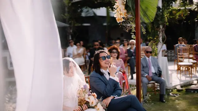 Pernikahan Marcello Tahitoe dan Cindy