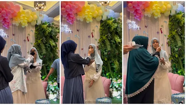 6 Potret Ulang Tahun Ayla Azuhro Anak Ketiga Umi Pipik, Banjir Doa dari Keluarga