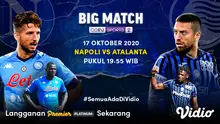 Jadwal Pertandingan Serie A 2020-2021. (Sumber: Dok. Vidio)