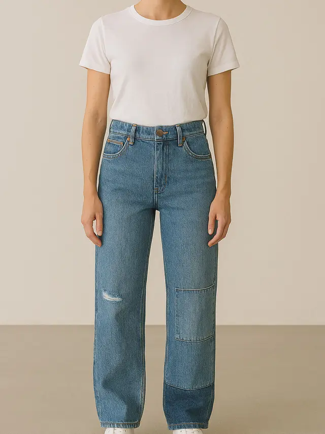 Patchwork Jeans