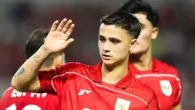 Pemain Timnas Indonesia, Eliano Reijnders dalam laga FIFA Matchday melawan Chinese Taipei di Stadion Gelora Bung Tomo (GBT), Surabaya, Jumat (06/07/2025). (Bola.com/Abdul Aziz)