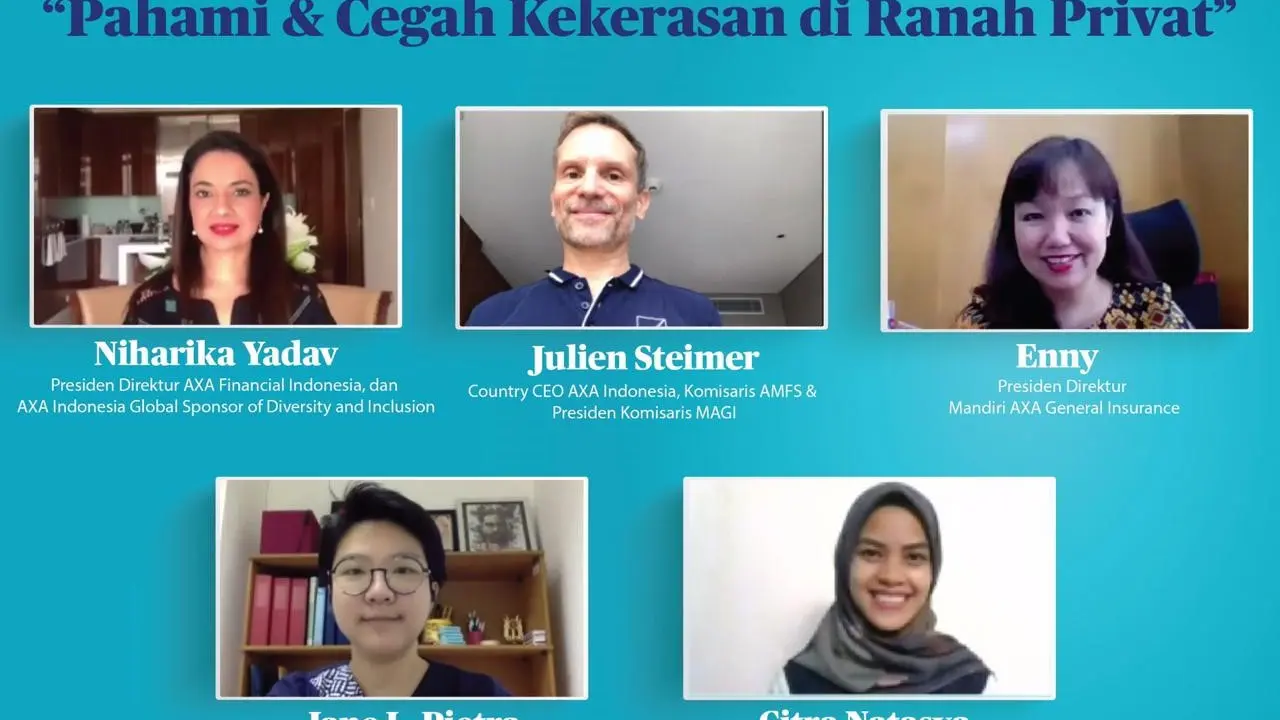 Dukung Perempuan Indonesia, AXA Mandiri dan AXA Gelar Webinar ‘Aman untuk Semua’