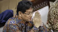 Menteri Keuangan (Menkeu) Purbaya Yudhi Sadewa dalam rapat bersama Komisi XI DPR RI, Rabu (10/9/2025). (Foto Antara)