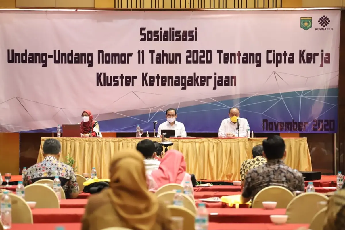 Sosialisasi UU Cipta Kerja