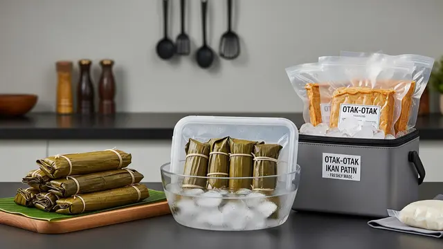 Penyimpanan Otak-Otak Ikan Lele