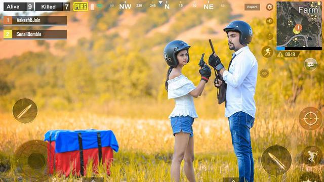 Prewed bertema PUBG (Foto: Facebook/Harsh Salvi Photography)