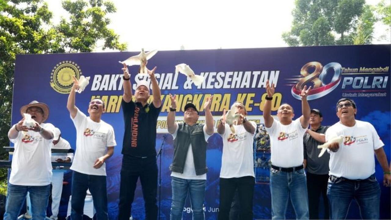 Wakapolri Pimpin Aksi Lingkungan, Tegaskan Komitmen Polri di Hari Bhayangkara ke-80