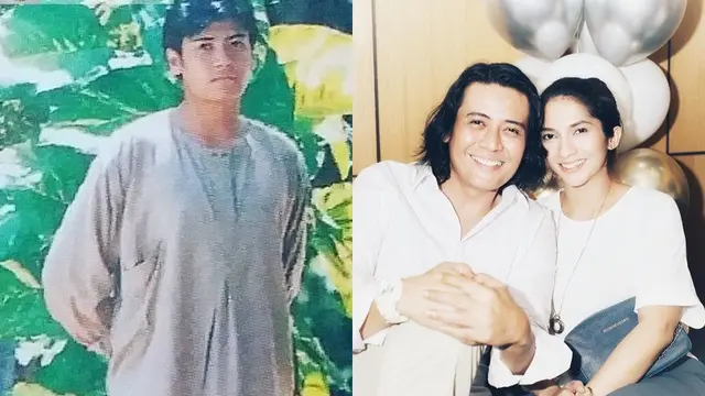 Teuku Ryan dulu dan kini (Instagram/@suryasaputra507; @virayuniar)