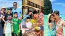 Pemeran Titi Kamal dan keluarganya sedang menikmati liburan di Thailand. Selain mendampingi putra sulungnya, Juna ikut turnamen sepak bola, pasangan ini memanfaatkan sekaligus liburan. [Foto; Instagram/titi_kamall]