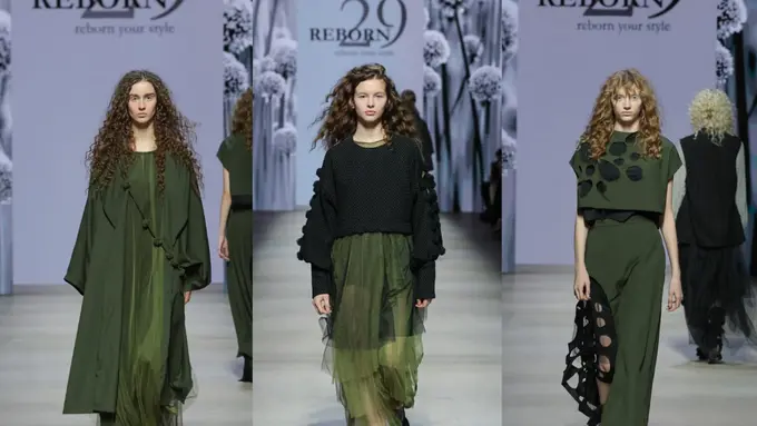 Ilustrasi Penampilan Reborn29/Moscow Fashion Week