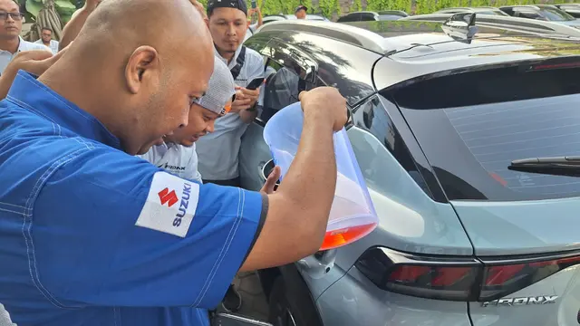 Konsumsi BBM Suzuki Fronx (Arief A/Liputan6.com)
