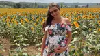 Gaya pakaian dengan bermotif bunga membuat ia tampak menawan. Miranda Kerr menikah dengan Evan Spiegel yang menjabat sebagai CEO Snapchat pada Mei 2017. (Liputan6.com/IG/@mirandakerr)