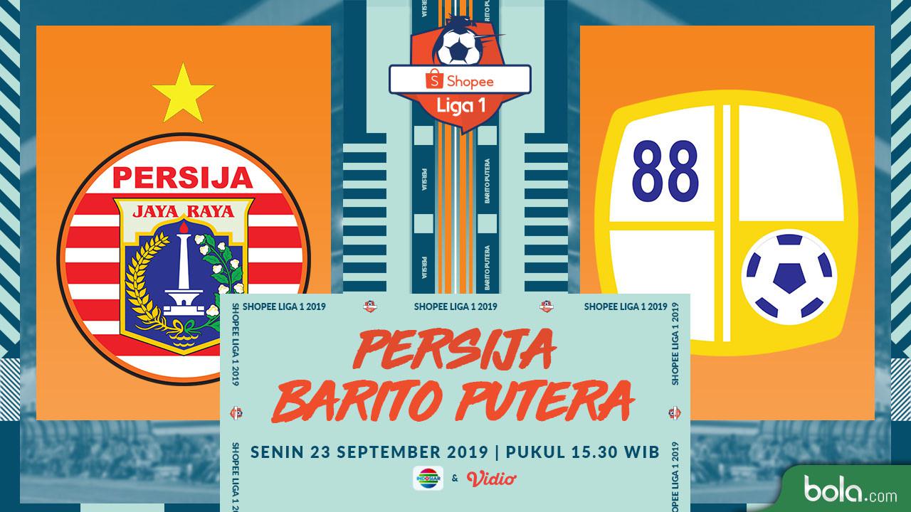 Persija Jakarta Vs Barito Putera