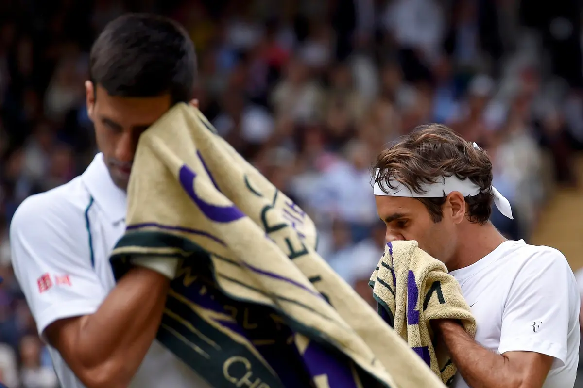 Novak Djokovic dan Roger Federer 