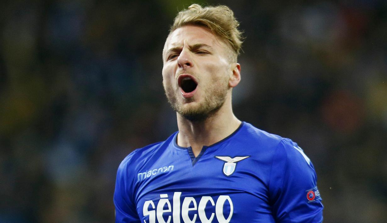 7. Ciro Immobile (Lazio) - 14 Gol (4 Penalti). (AP/Efrem Lukatsky)