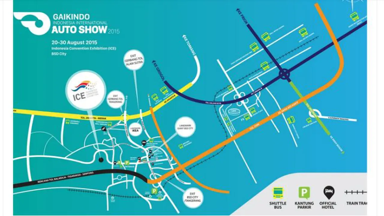 Shuttle Bus GIIAS 2015 Tak Sesuai Jadwal, Kok Bisa?