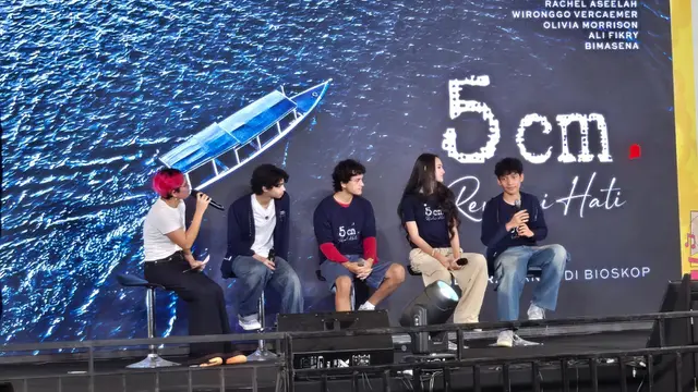 Cast 5CM: Revolusi Hati (credit: KapanLagi.com/Mahardi Eka)