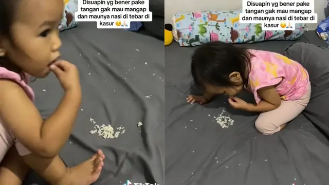 10 Cara Unik Atasi GTM Pada Anak, Barang Random Gantikan Peran Sendok Bikin Geleng Kepala