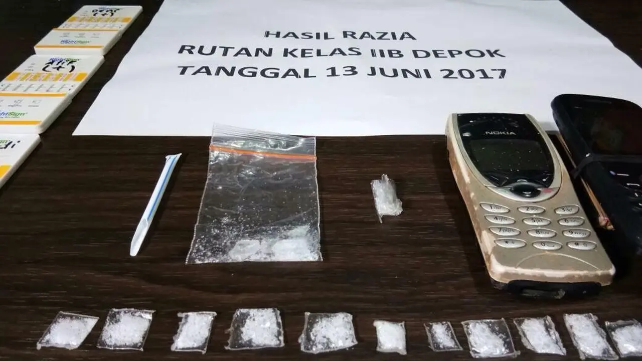 Peredaran sabu di Rutan Cilodong