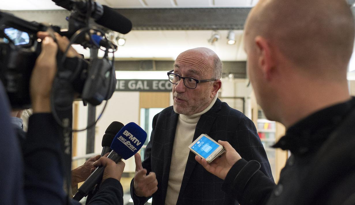 Pihak pengacara Karim Benzema, Alain Jakubowicz dikabarkan akan melakukan banding atas putusan tersebut. (AFP/Romain Lafabregue)