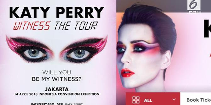 VIDEO: Katy Perry Konser di Jakarta, Ini Harga Tiketnya