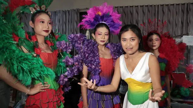 Desainer Migi Rihasalay pertama kali terjun di Jember Fashion Carnaval 2024.