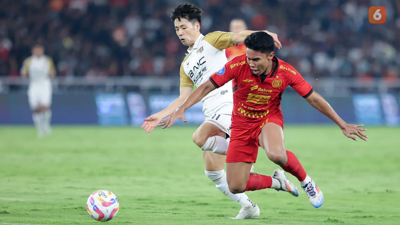 Foto: Pertemuan Dewa United dengan Persija Jakarta