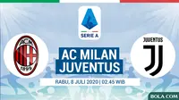 Serie A - AC Milan Vs Juventus (Bola.com/Adreanus Titus)