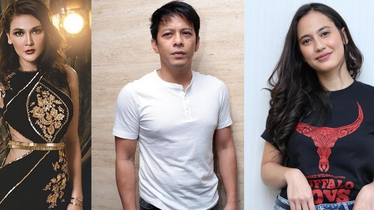 Luna Maya, Ariel NOAH dan Pevita Pearce