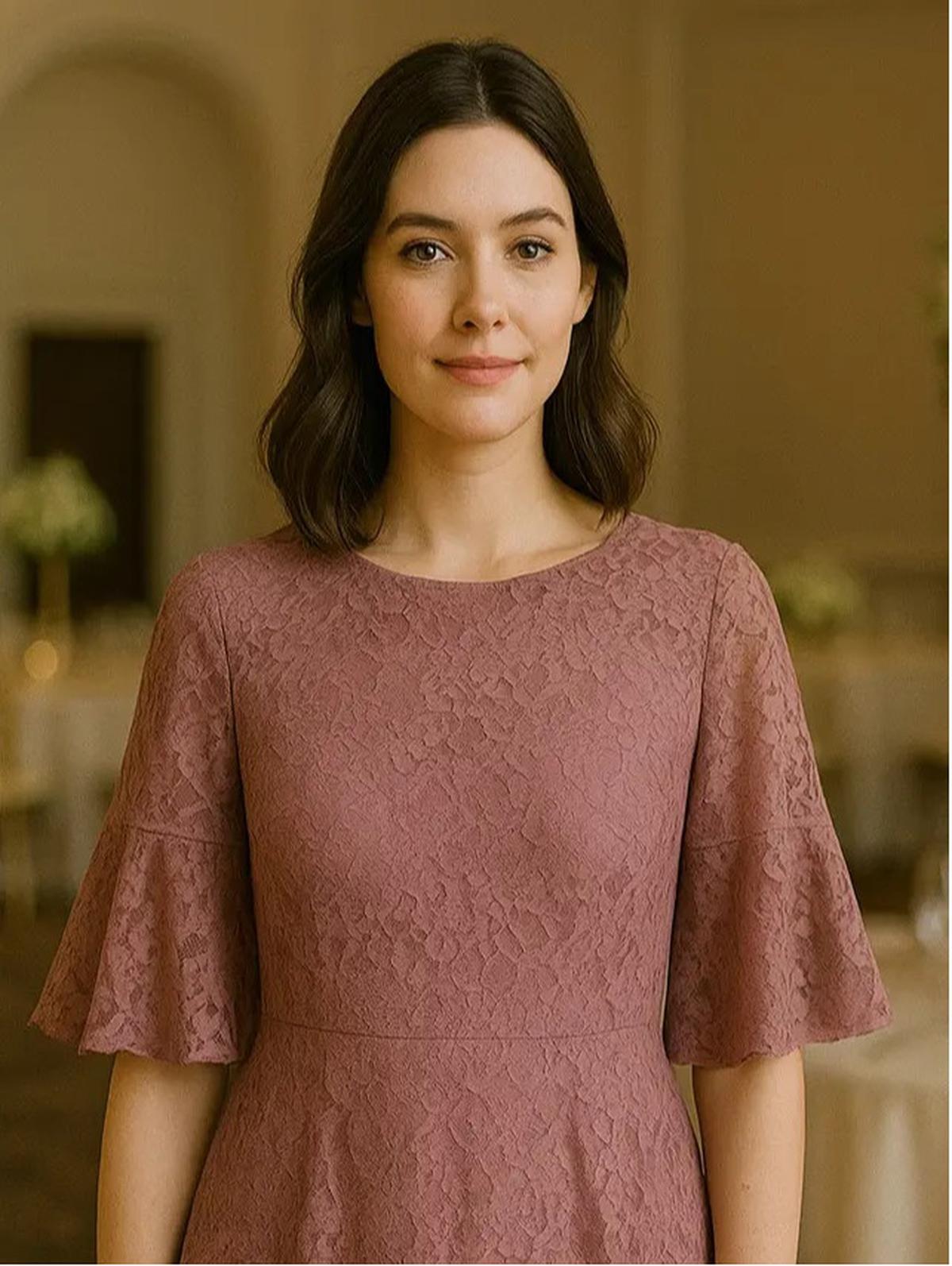 Ilustrasi Baju Bridesmaid Brokat