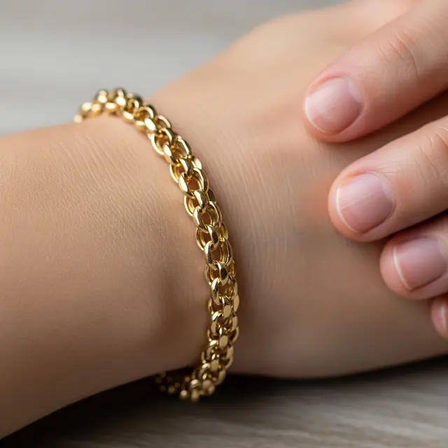 9 Model Gelang Rantai Nori Tebal, Tampil Elegan dan Timeless