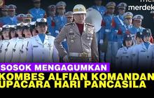 VIDEO: Sosok Kombes Alfian Nurriza Komandan Upacara Hari Pancasila